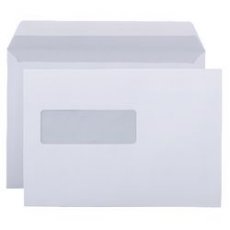 OD-2673800 enveloppen 229x162mm wit zelfklevende sluiting venster links